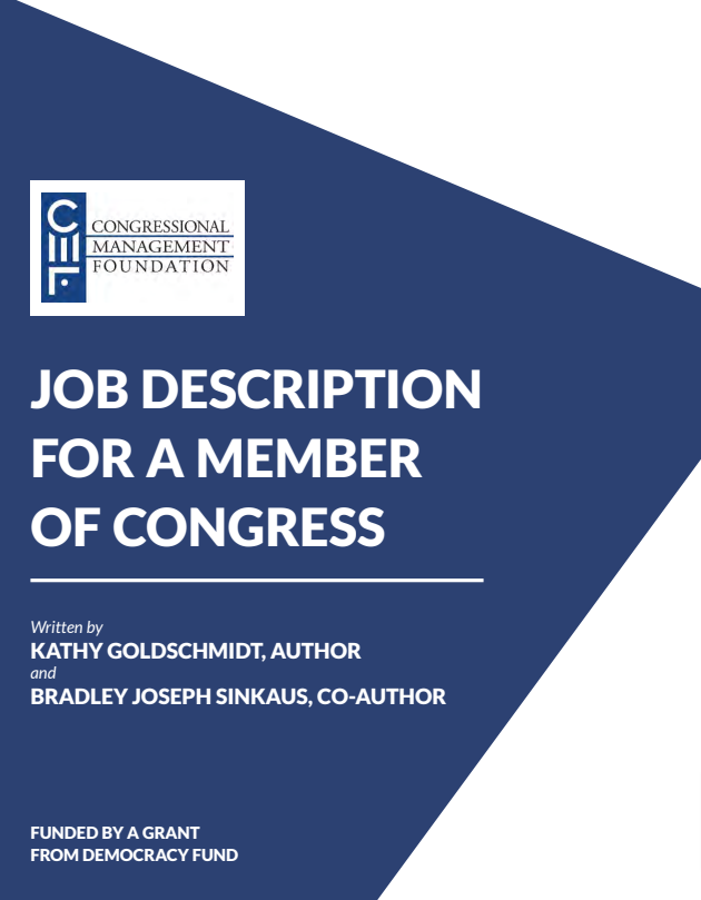 Job Description for a Member of Congress