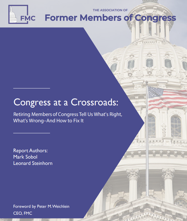 Congress at a Crossroads: Retiring Members of Congress Tell Us What’s Right, What’s Wrong–And How to Fix It